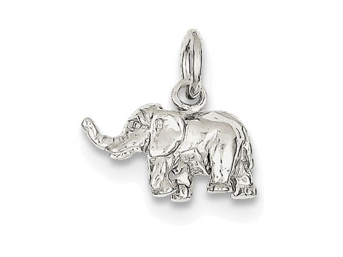 Finejewelers Sterling Silver Elephant Charm