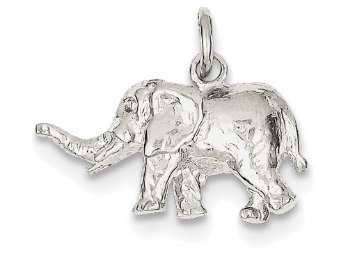 Finejewelers Sterling Silver Elephant Charm - QC913T