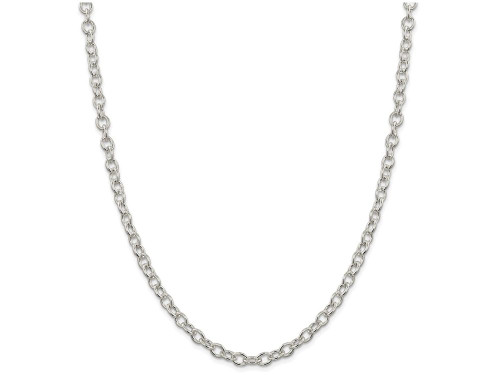 FJC Finejewelers 16 Inch Sterling Silver 5.75mm Oval Cable Chain Necklace QFC96T