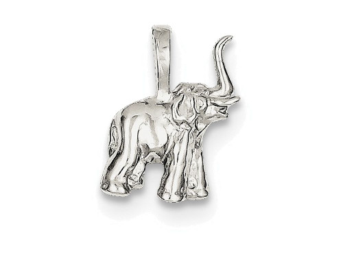 Finejewelers Sterling Silver Elephant Charm QC2551T