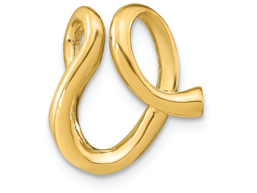 FJC Finejewelers 14k Yellow Gold Fashion Initial v Floating Charm K6425VA