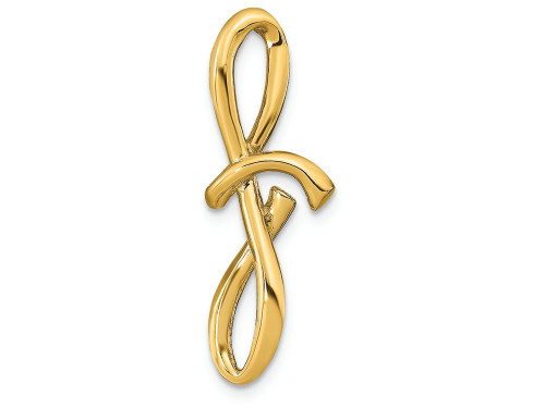 FJC Finejewelers 14k Yellow Gold Fashion Initial f Floating Charm K6425FA