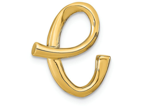 FJC Finejewelers 14k Yellow Gold Fashion Initial e Floating Charm K6425EA
