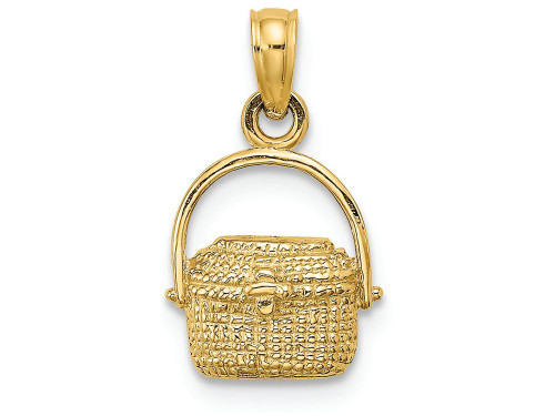 Finejewelers 14k Yellow Gold Nantucket Basket Charm