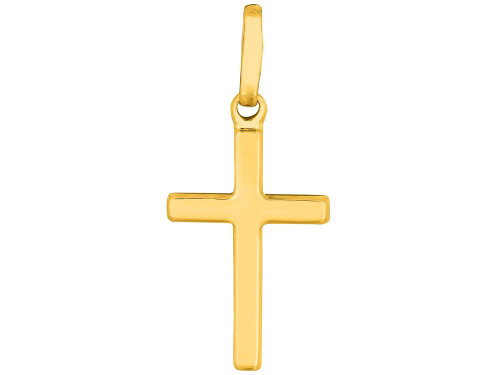 Finejewelers 14 Kt Yellow Gold All Small Cross Pendant Necklace 18 inch chain 470569A