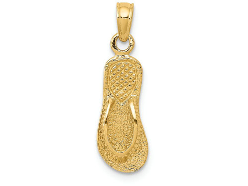 FJC Finejewelers 14k Yellow Gold Single Flip-flop Charm C3228A