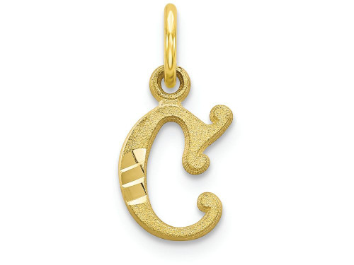 FJC Finejewelers 10k Initial C Charm in 10 kt Yellow Gold 10C764CW