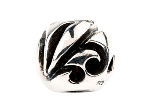 SilveRado Sterling Silver Unisex Abstract Music Bead / Charm SRM026T
