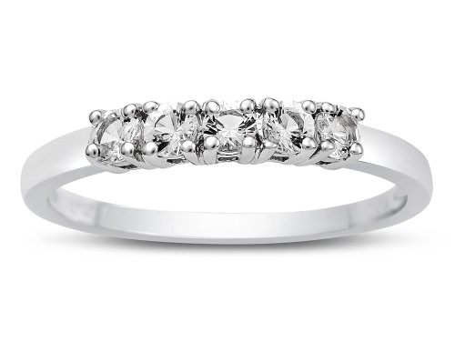 FJC Finejewelers 2.5mm White Topaz Band / Ring R10049WT