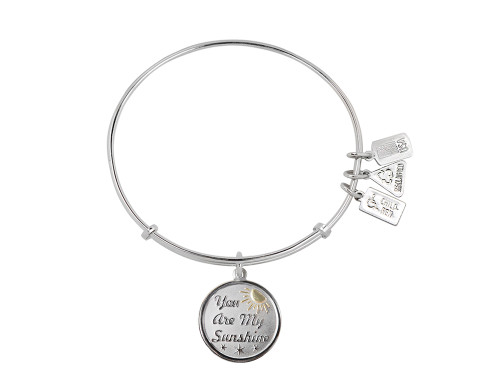 Wind and Fire Expandable Bangle You Are My Sunshine in Brass CGWF381BAU