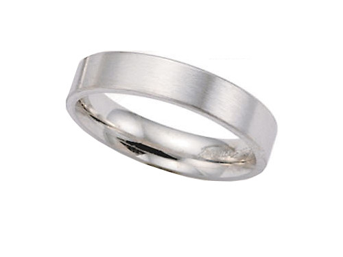 Finejewelers 4mm Comfort Fit Satin Spin Finish Wedding Band / Ring - CF64420A9