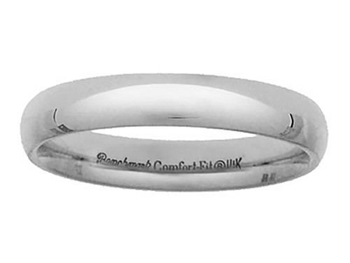 Finejewelers 18k Gold 5mm Slightly Domed Standard Comfort-fit Ring - LCF15018KD75
