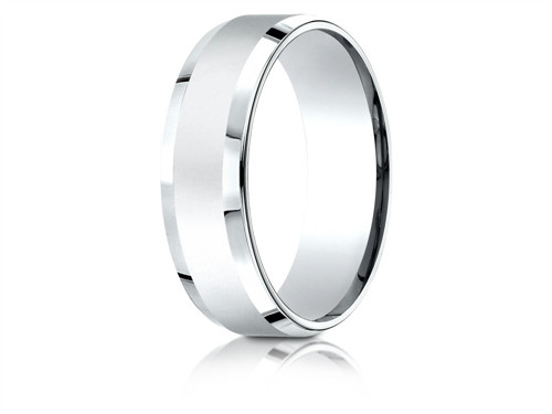 Finejewelers 18k Gold 7mm Comfort-fit High Polished Carved Design Band - CF6742618KD125