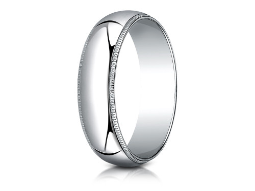 Finejewelers 18k Gold 6.0mm Traditional Dome Oval Ring with Milgrain - 36018KD10