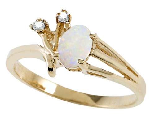 Tommaso Design Genuine Opal Ring - 23162A75