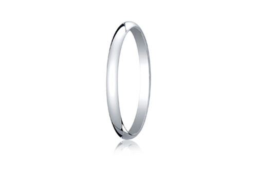 Finejewelers 18k Gold 2.0mm Traditional Dome Oval Ring - 12018KD115