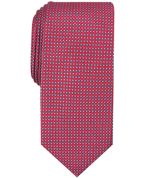 Nautica Men's Winder Mini Tie Red One Size