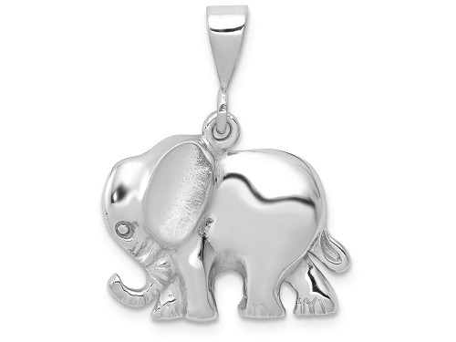 FJC Finejewelers 14k White Gold Elephant Charm WCH100B