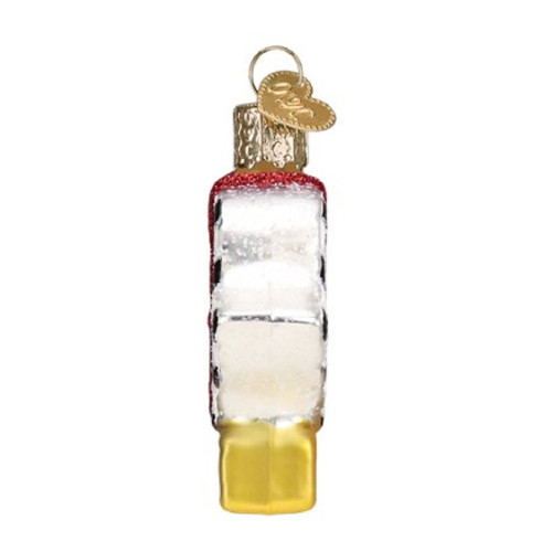 Old World Christmas Racing Flags Glass Ornament FREE BOX 44153 New