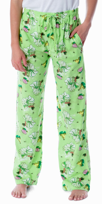 Disney Princess And The Frog Women's Princess Tiana Loungewear Pajama Pants - 194173054400