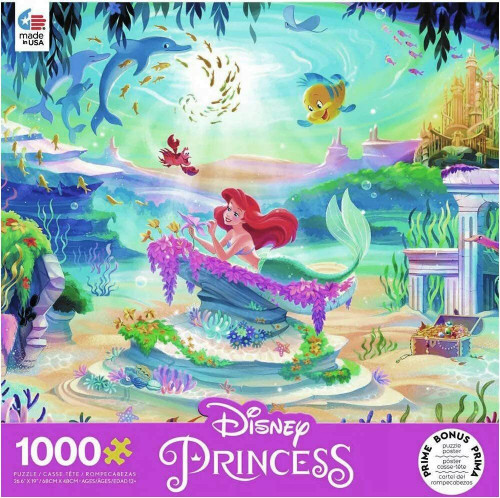 Ceaco Little Mermaid Jigsaw Puzzle - 1000 Pieces