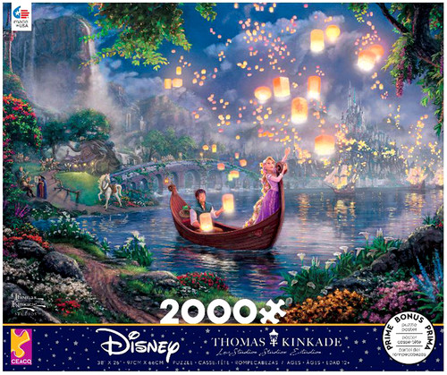 Disney Thomas Kinkaid Disney Tangled 2000 Piece Puzzle