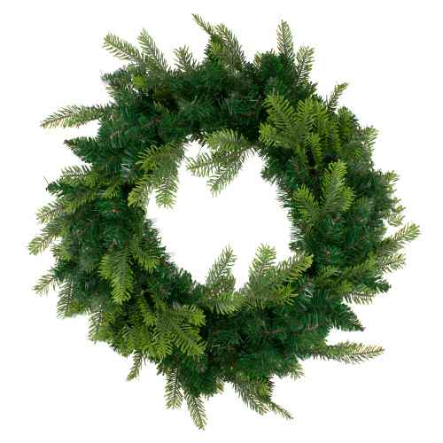 Woodcrest Pine Artificial Christmas Wreath - 24-Inch, Unlit