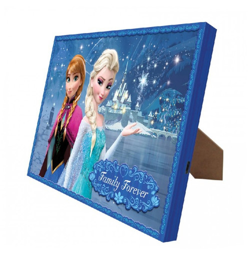 8" x 10" Mr. Christmas Disney Frozen Illuminart Family Forever LED Lighted Canvas Wall Art #11834