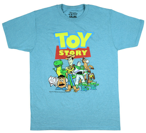 Disney Pixar Men's Toy Story Classic Characters Graphic T-Shirt - 843437169557