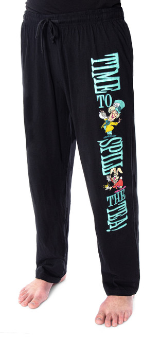 Disney Adult Alice in Wonderland Spill the Tea Soft Pajama Pants - 194173046696