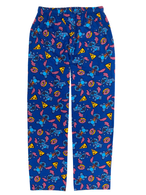 Disney Women's Lilo And Stitch Junk Food Soft Touch Cotton Pajama