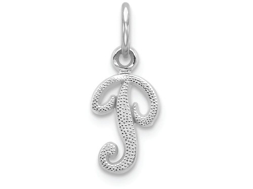 FJC Finejewelers 14k White Gold Casted Initial P Charm WCH138PB