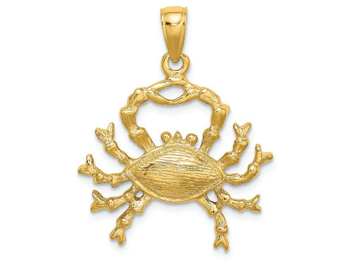 Finejewelers 14k Yellow Gold Large Cancer Zodiac Charm