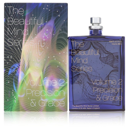 Volume 2 Precision & Grace by The Beautiful Mind Series Eau De Toilette Spray (Unisex) 3.5 oz