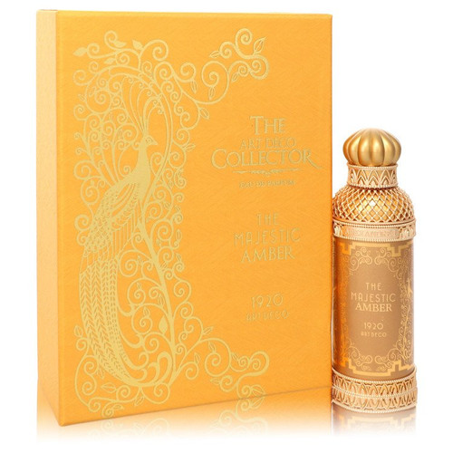 The Majestic Amber by Alexandre J Eau De Parfum Spray (Unisex) 3.4 oz