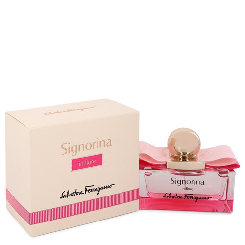 Signorina In Fiore by Salvatore Ferragamo Eau De Toilette Spray 1.7 oz