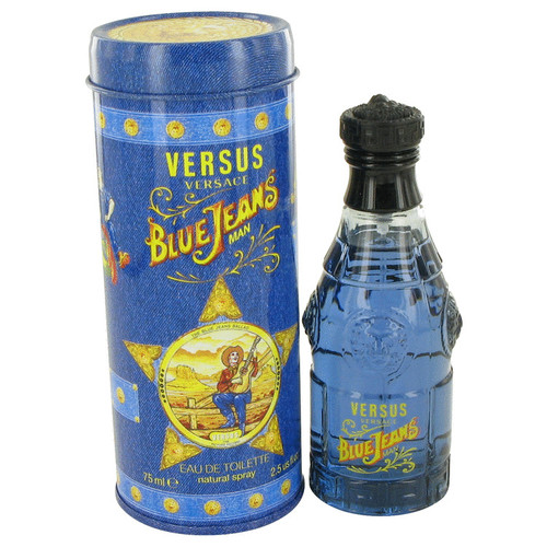 BLUE JEANS by Versace Eau De Toilette Spray (New Packaging) 2.5 oz