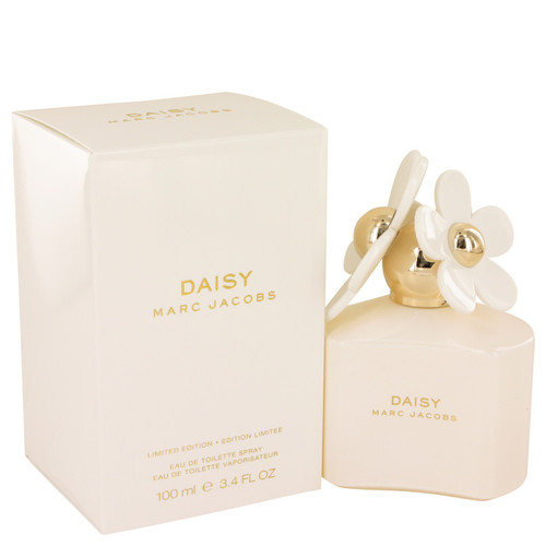 Daisy by Marc Jacobs Eau De Toilette Spray (Limited Edition White Bottle) 3.4 oz