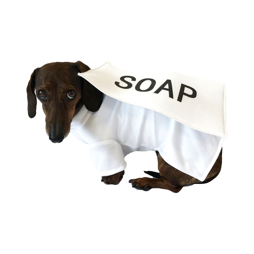 Midlee Bar of Soap Dog Costume - ML-2102-stickerless