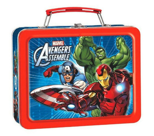 Tin Box Company 12010284 Avengers Assemble Into Battle Tin Lunch