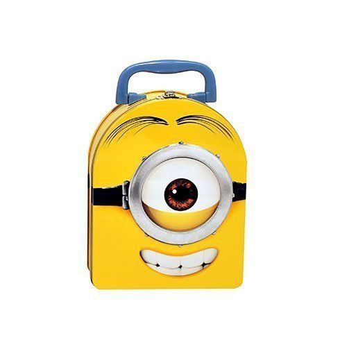 Minions - Metal Tin Lunchbox [Stuart Face Both Sides]