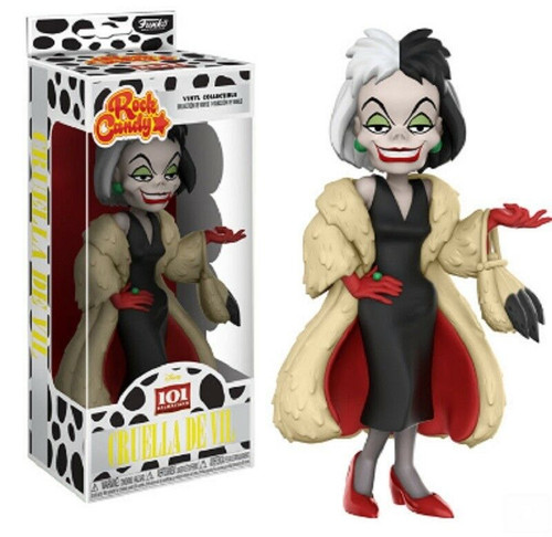 Funko Rock Candy: Disney - Cruella De Vil Collectible Vinyl Figure