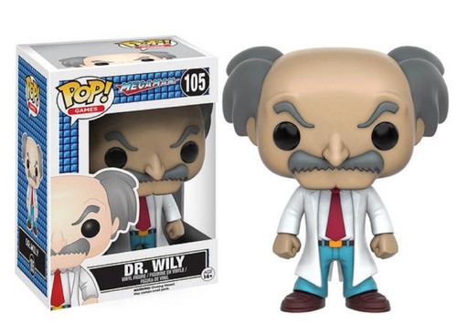 Funko POP Games: Mega Man - Dr. Wily Action Figure