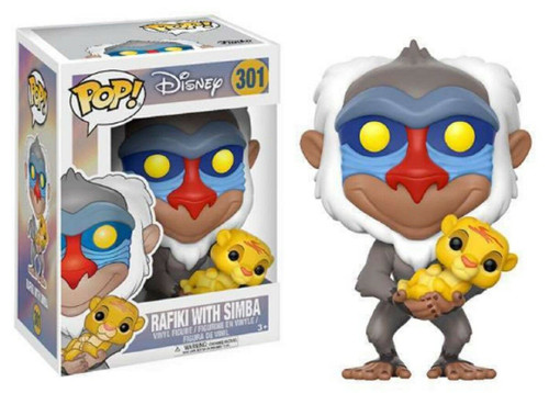 Funko Pop Disney Lion King-Rafiki with Simba Toy