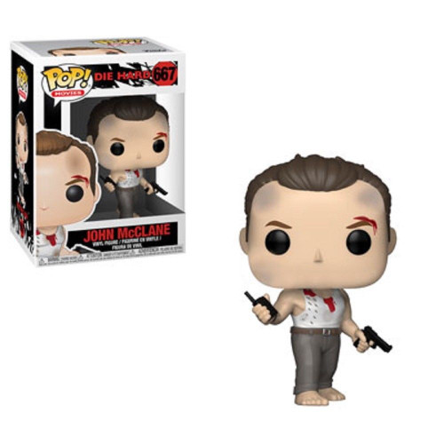 Funko Pop Movies: Die Hard - John McClane Collectible Figure, Multicolor
