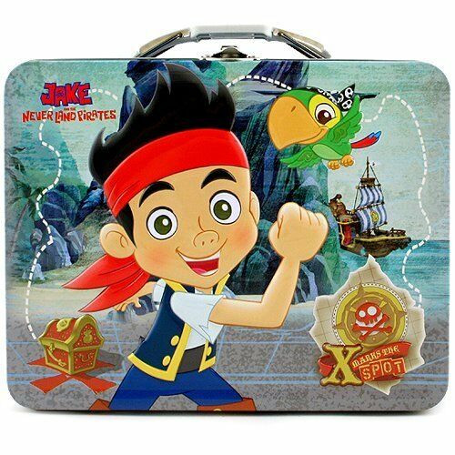 The Tin Box Company 587607-12 Jake and The Neverland Pirates Large Carry All Tin- Assorted