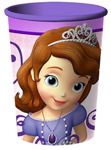 Disney Junior Sofia the First 16 oz. Plastic Cup