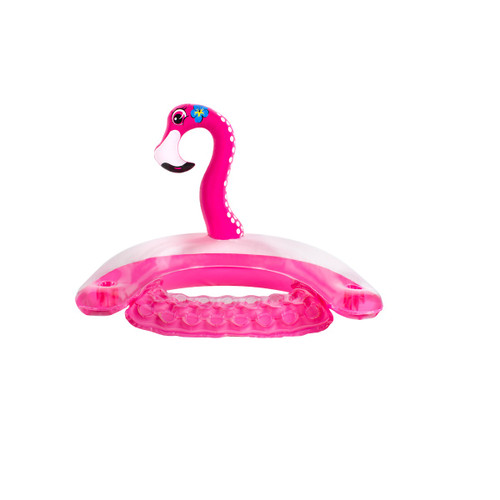 60" Inflatable Flamingo Swimming Pool Sling Chair Pool Float