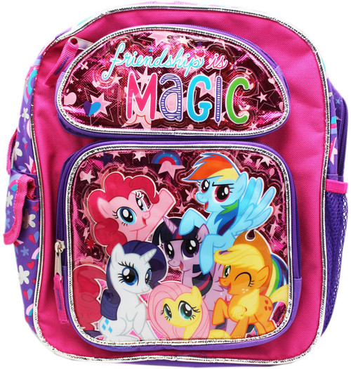 New My Little Pony Friendships Is Magic Small 12 Inches Backpack-36356
