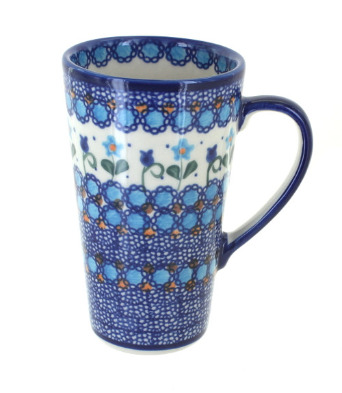 Blue Rose Polish Pottery Savannah Large Coffee Mug